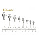Джиг-головка GAMAKATSU гачок №6/0, 5г (25 шт/уп)