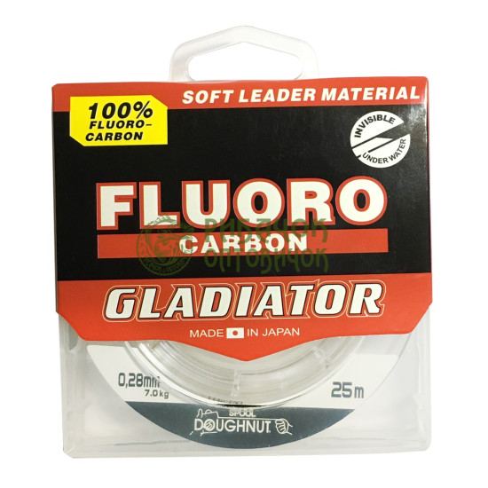"Fluorocarbon 25m ""GLADIATOR"" 0,34  (Japan)"