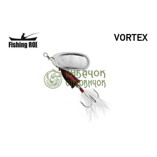 Блешня Fishing ROI Vortex 2 5gr 001 (уп5шт) (M122)