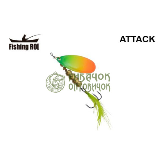 Блешня Fishing ROI Attack 7gr 005F (уп5шт) (M122)