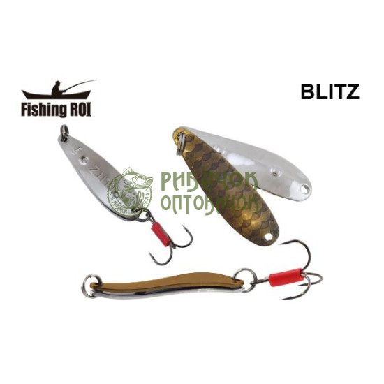 Блешня Fishing ROI Blitz 18gr 007+001 (уп5шт) (M122)