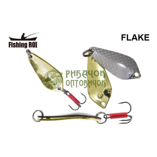 Блешня Fishing ROI Flake 18gr 001+002 (уп5шт) (M122)
