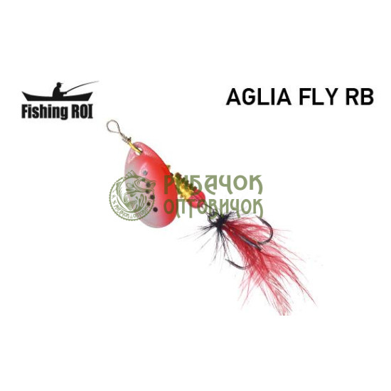 Блешня Fishing ROI Aglia fly 1br 3gr 38 (уп5шт) (M122)