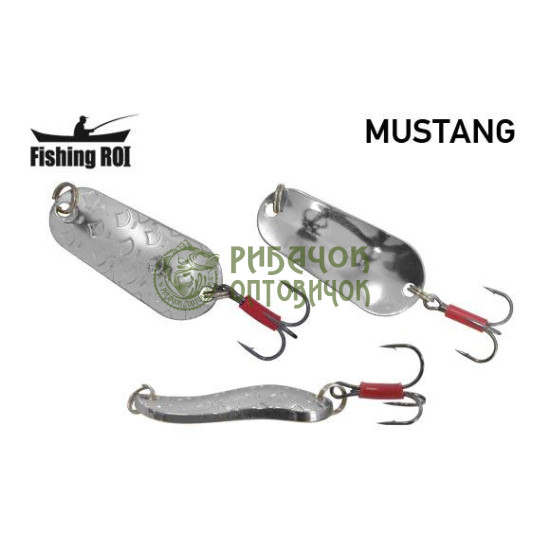Блешня Fishing ROI Mustang 20gr 001 (уп5шт) (M122)