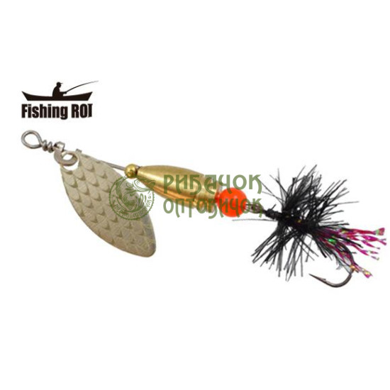 Блешня Fishing ROI Teeny Spoon Indiana 3,0г 001 Fly B