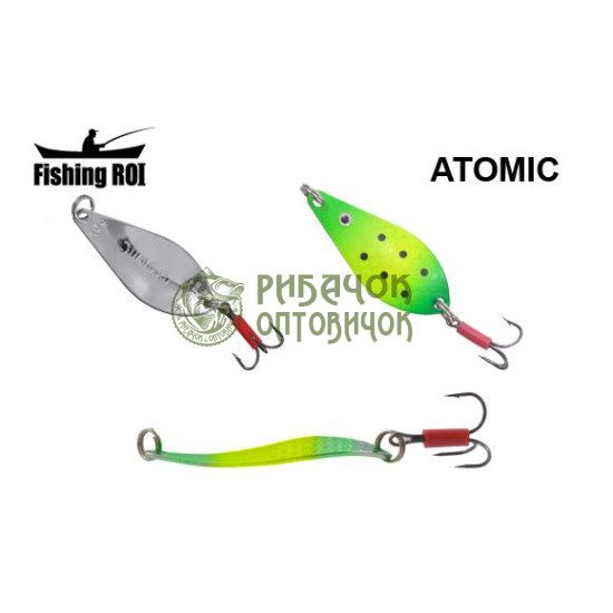 Блешня Fishing ROI Atomic 14gr 017 (уп5шт) (M122)