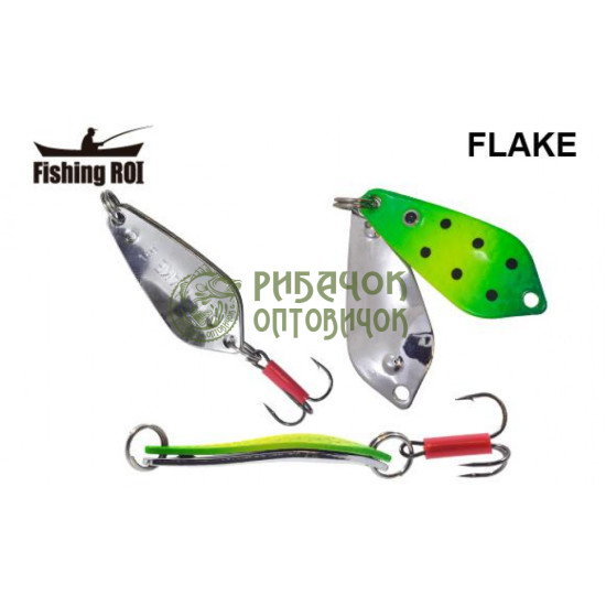 Блешня Fishing ROI Flake 14gr 017+001 (уп5шт) (M122)