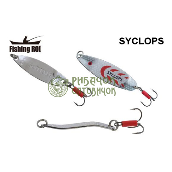 Блешня Fishing ROI Syclops 14gr Silver (уп5шт) (M122)