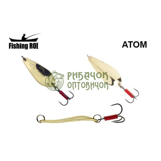 Блешня Fishing ROI Atom 17gr 002 (уп5шт) (M122)