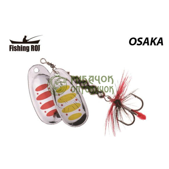 Блешня Fishing ROI Osaka 3 WGR 7g (уп5шт) (M122)