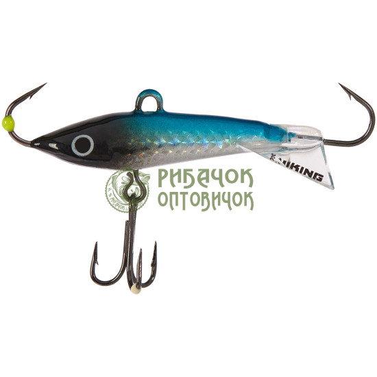 Балансир Viking Fishing Yeti Ice Jig 30mm 5.0g #3 Light Blue Glam