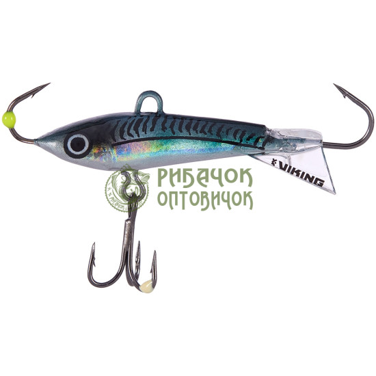 Балансир Viking Fishing Yeti Ice Jig 30mm 5.0g #14 Dark Mackerel