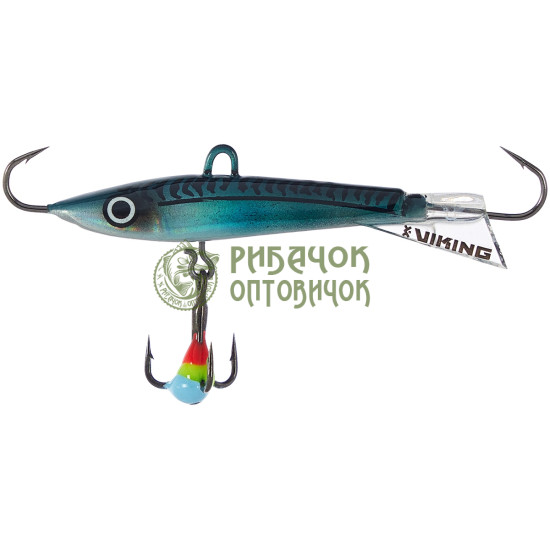 Балансир Viking Fishing Yeti Ice Jig 40mm 7.0g #14 Dark Mackerel