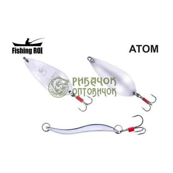 Блешня Fishing ROI Atom classic 14gr 01 (5шт/уп)