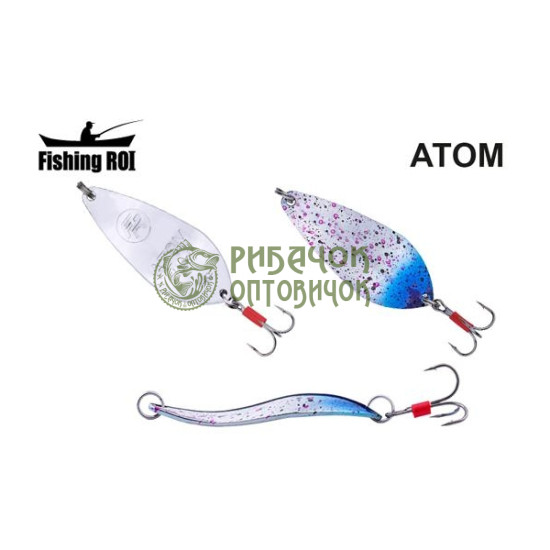 Блешня Fishing ROI Atom classic 17gr 324 (5шт/уп)