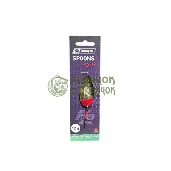 Блешня Fishing ROI Karas classic 12gr 077 (5шт/уп)
