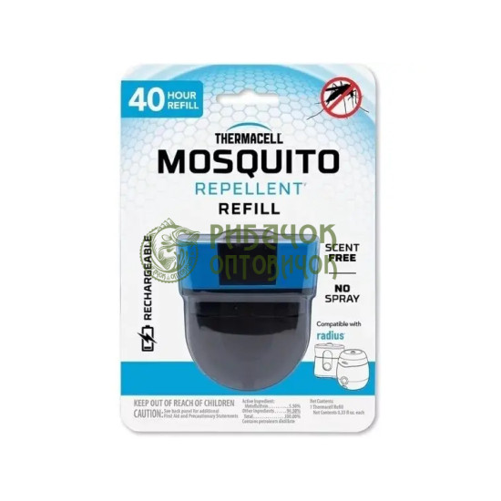 Картридж Thermacell ER-140 Rechargeable Zone Mosquito Protection Refill 40 годин