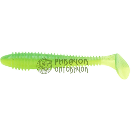 Keitech Swing Impact FAT 3.3 (7 шт/уп.) к:424 lime chartreuse