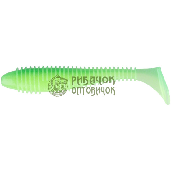Keitech Swing Impact FAT 3.8 (6 шт/уп.) к:ea#11 lime chartreuseglow