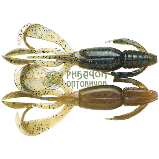 Keitech Crazy Flapper 2,4 (10 шт/уп) к:403 green weenie blue