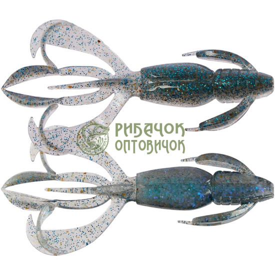Keitech Crazy Flapper 2,4 (10 шт/уп) к:ea#22 electric silver shiner