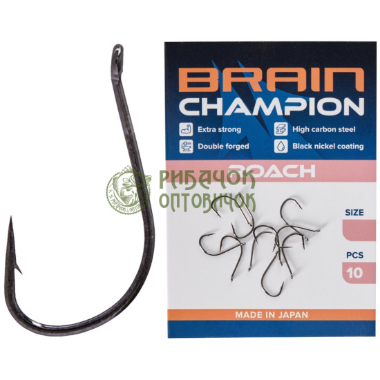 Гачок Brain Champion Roach #10 (10 шт/уп)
