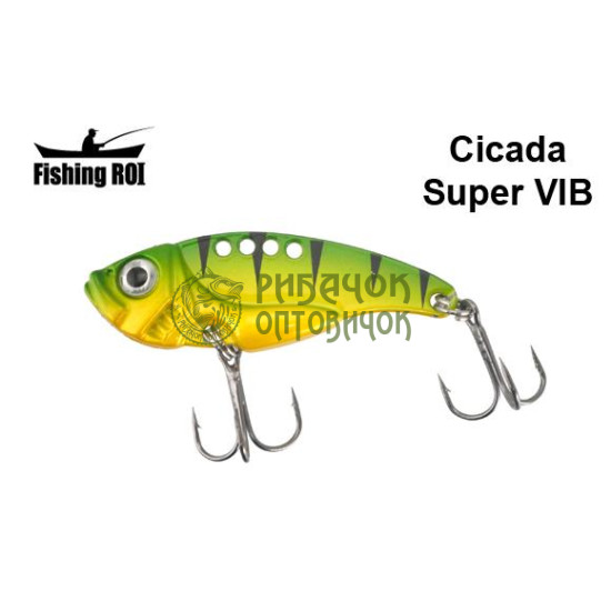 Блешня Fishing ROI Cicada Super VIB 10g 07 (10шт/кор) (M615A)
