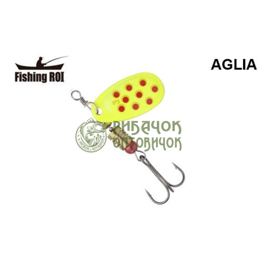 Блешня Fishing ROI Aglia 3gr 1921 (уп5шт) (M122)