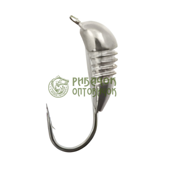 Морм. вольф. Fishing ROI Лялечка з вушком 2,5mm silver (10шт/уп) (M400)
