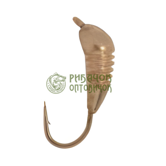 Морм. вольф. Fishing ROI Лялечка з вушком 2mm copper (10шт/уп) (M400)