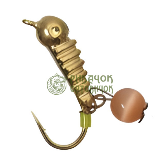 Морм. вольф. Fishing ROI Личинка з вушком і підвіскою 2.5mm E11 (10шт/уп) (M400)