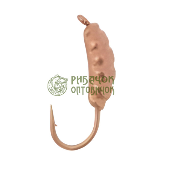 Морм. вольф. Fishing ROI Опариш з вушком 2,5mm copper (10шт/уп) (M400)