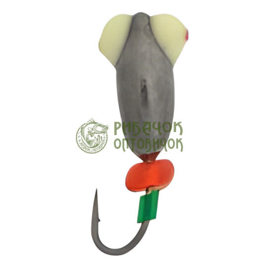 Морм. вольф. Fishing ROI Овсинка 4mm black nickle (10шт/уп) (M400)