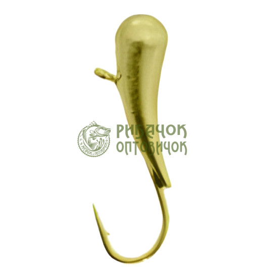 Морм. вольф. Fishing ROI Уралка-перевертень з вушком 3.6mm gold (10шт/уп) (M400)