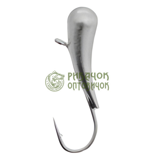 Морм. вольф. Fishing ROI Уралка-перевертень з вушком 3.6mm silver (10шт/уп) (M400)