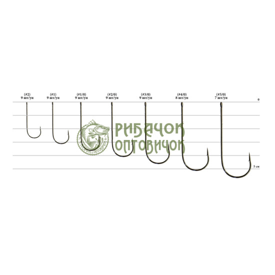 Гачок Decoy Worm4 Strong Wire #3/0 (9 шт/уп)