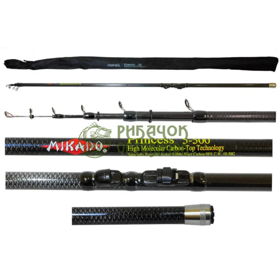 Вудилище болонське "Mikado Princess" 6м з/к Carbon