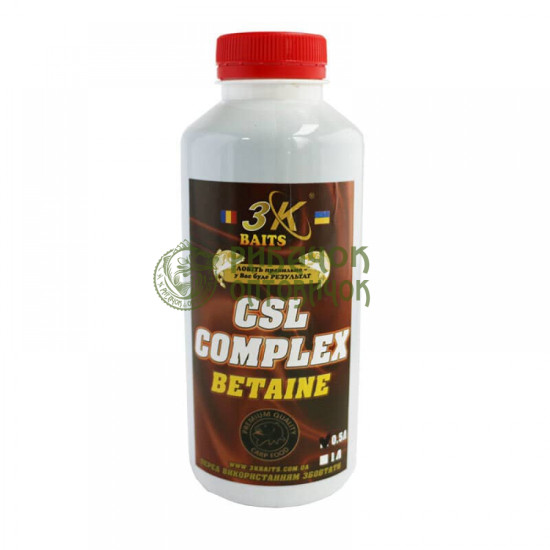 Кукурудзяний лікер "3KBaits" «CSL Complex+Betaine» 500 мл