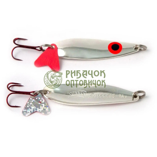 Блешня SPINNEX Коливалка KROKODILE - 10г(срібло)  KR-0-S