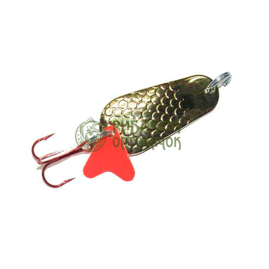 Блешня SPINNEX Коливалка PIKE - 28г(золото)  PK-1-G