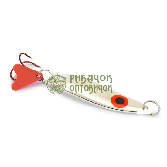 Блешня SPINNEX Коливалка KROKODILE - 20г(срібло)  KR-0-S