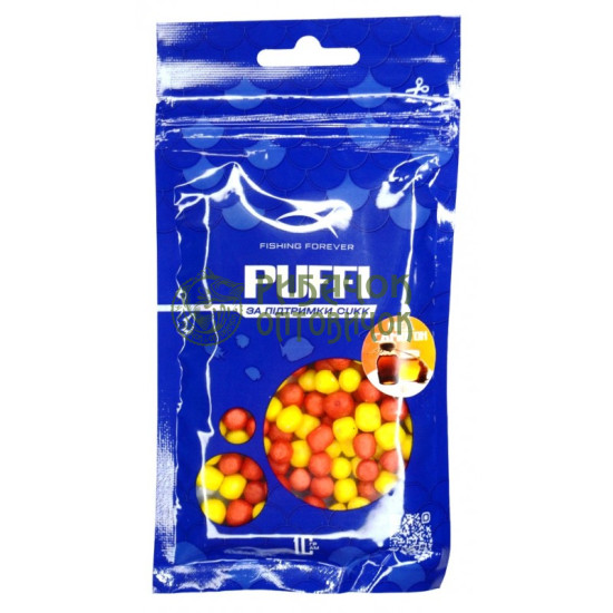 NEW "FF" Повітряне тісто (Cukk Puffi) Мед-самогон mini 10 гр.  (30шт/уп.)