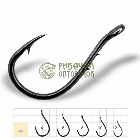 Гачок Gurza OKIAMI CHINU RING (2BH) BN # 6 10 шт. х 10
