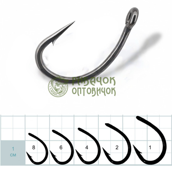 Гачок Gurza Tsuyoshi Brazed Eye # 6 BC (Ø 0,99 мм) 8 шт. х 10