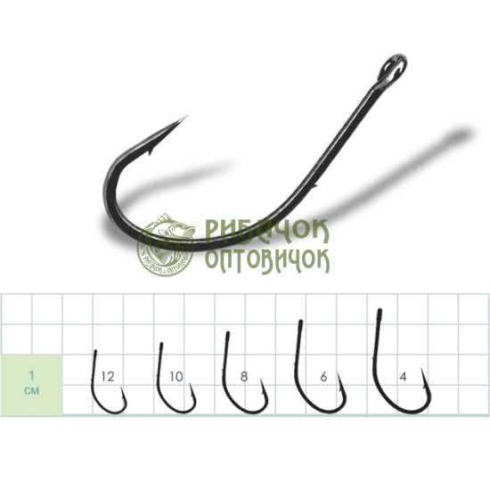 Гачок Gurza MARUSEIGO 1BH RING BN # 10 10 шт. х 10