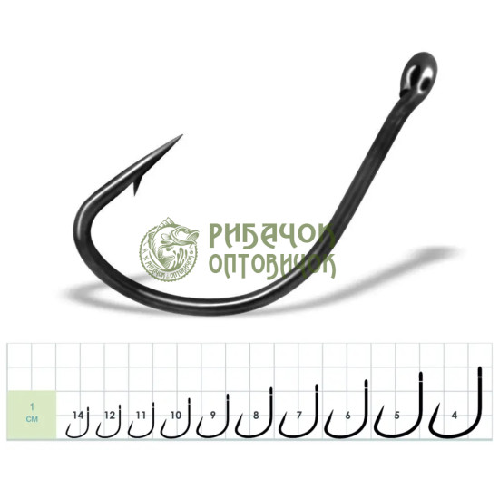 Гачок Gurza BANNOU SODE (F2) # 8 BN 10 шт. х 10