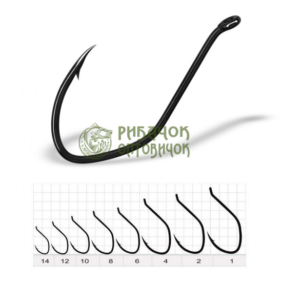 Гачок Gurza CAT FISH Ring BN # 1 7 шт. х 10