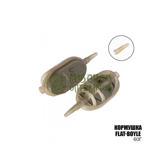 Годівниця "ПМ" Flat-Boyle (10шт/уп) 60г