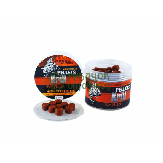 Пелетс насадочний Carptronik Krill 8мм