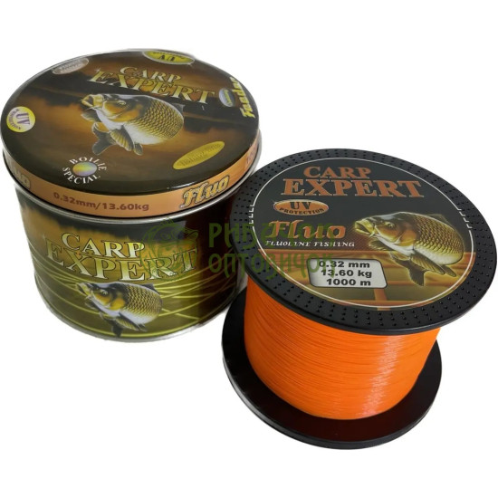 Жилка Carp Expert UV Fluo Orange 1000м 0.32мм 13.6кг